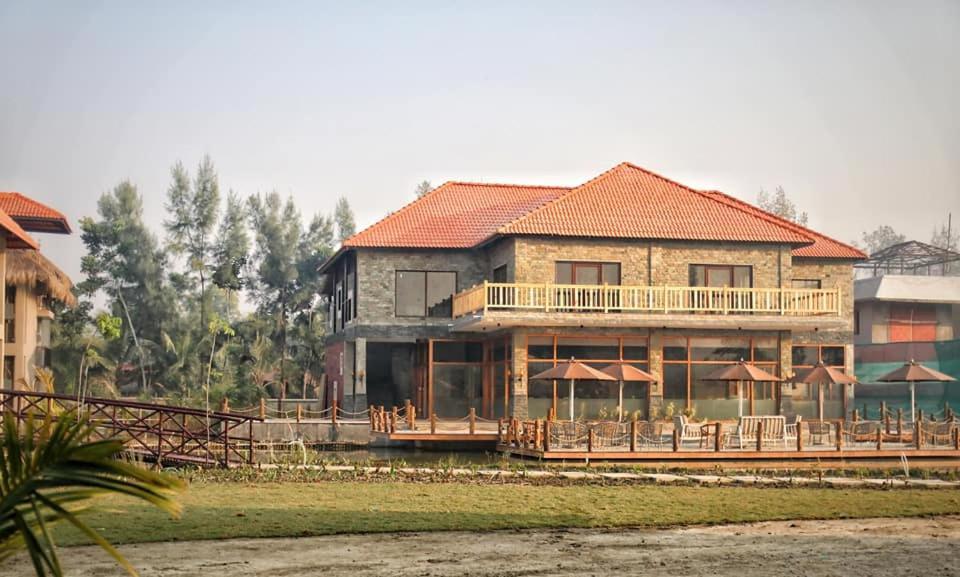 Hotel Sonar Bangla Sundarban Gosaba ภายนอก รูปภาพ